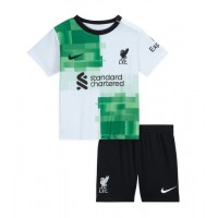 Camisa de Futebol Liverpool Equipamento Secundário Infantil 2023-24 Manga Curta (+ Calças curtas)